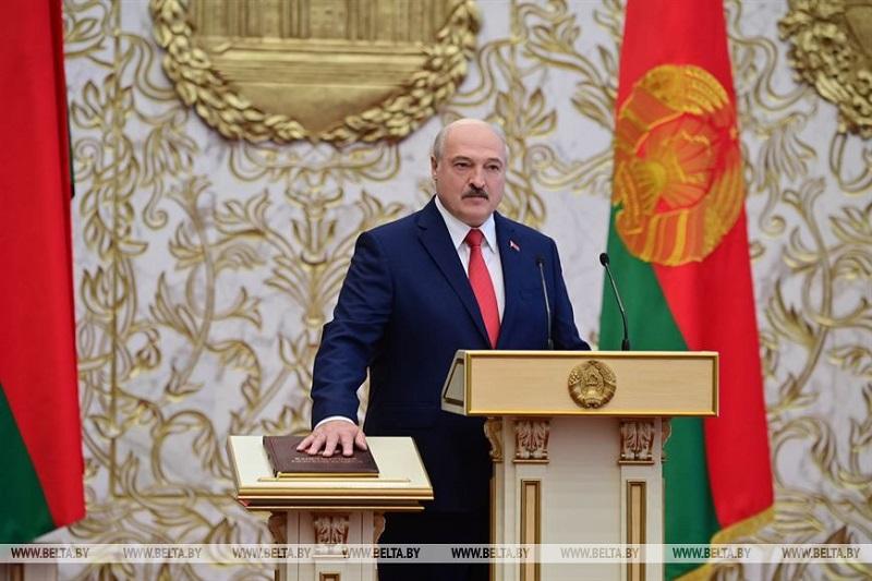 Лукашенко, инаугурация, Брестская газета