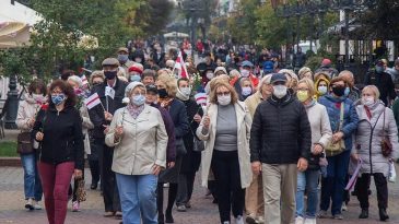 Правозащитники посчитали, сколько человек были задержаны в Беларуси 12 октября, когда проходили Марши пенсионеров