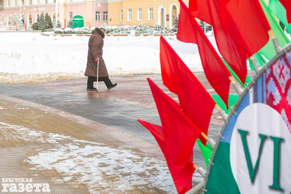 Как Брест подготовился к Всебелорусскому Народному собранию. Фото: , "Брестская газета"