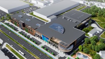 В Бресте между «Короной» и банком планируют построить новый трехэтажный офисно-торговый центр. Вот что там будет (ФОТО)