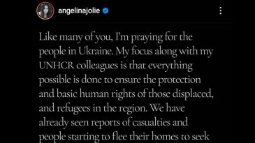 «Я чувствую, что часть моего сердца только что вырвали…»: мировые звёзды – в поддержку украинцев и Украины