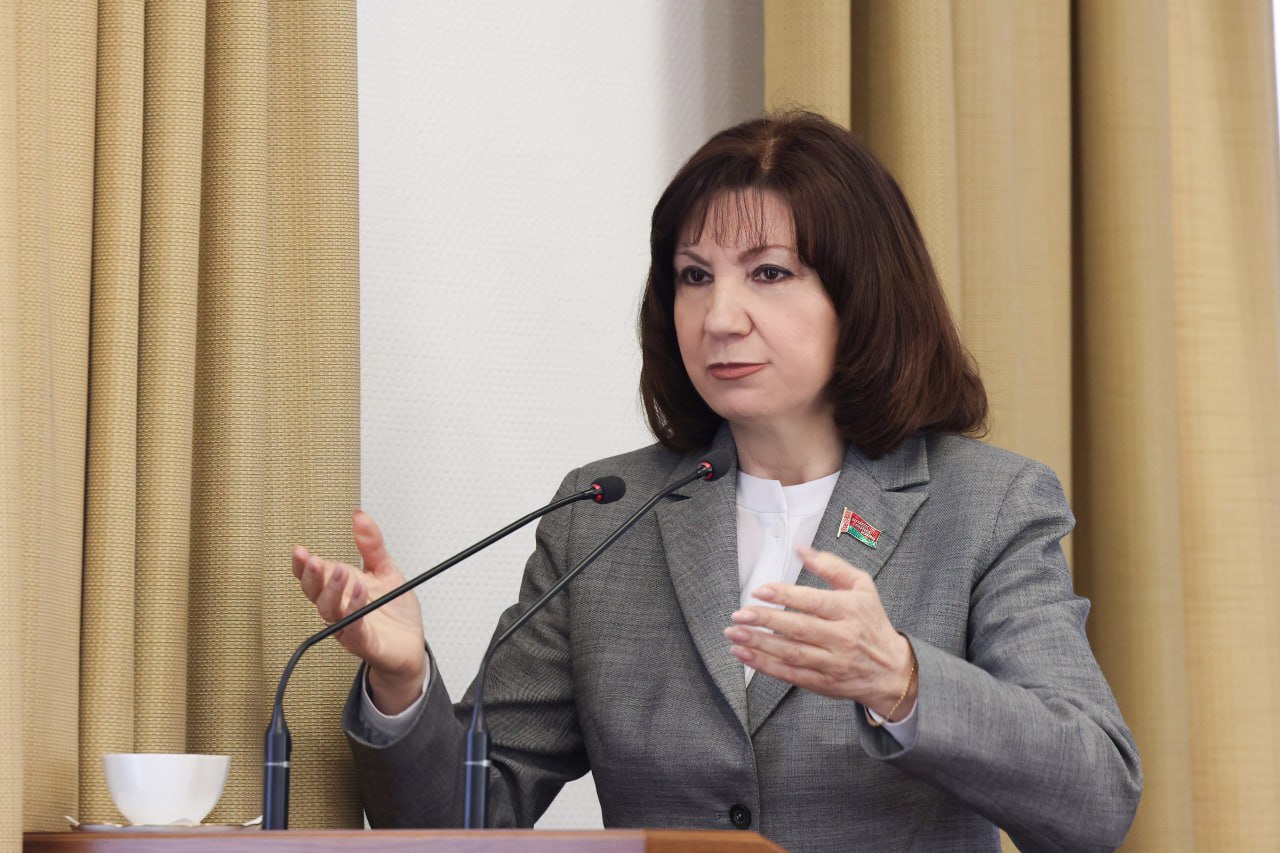 Председатель Совета Республики Наталья Кочанова. Фото: Наша Нива.