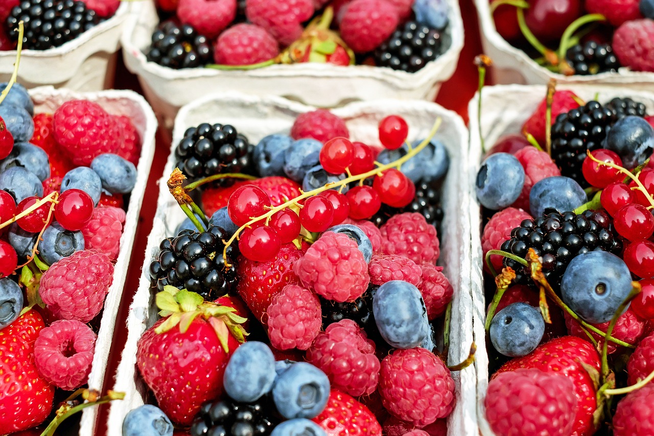 Сезонные ягоды. Фото: pixabay