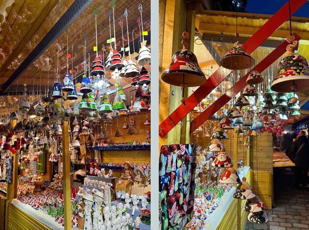 Сувениры из керамики на рождественской ярмарке в Варшаве. Фото: BGmedia.