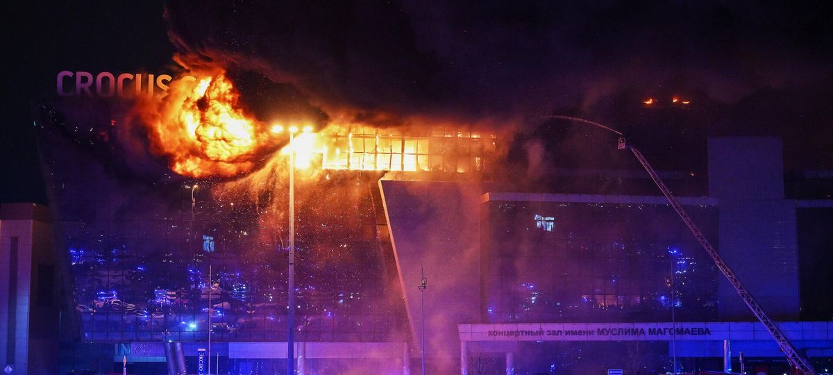 Пожар в «Крокус Сити Холле»