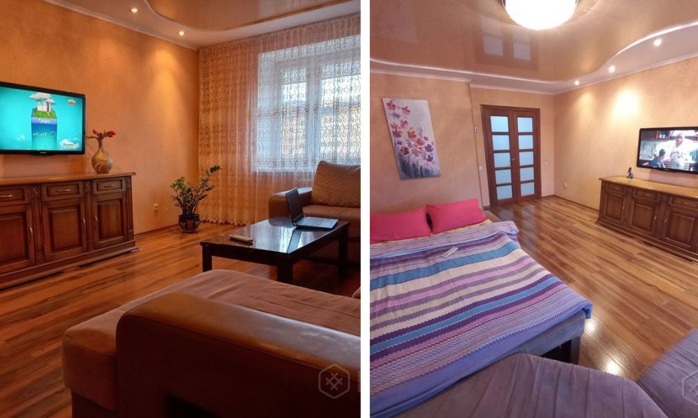Интерьер комнат в трехкомнатной квартире на Воровского в Бресте. Фото: kufar.by.