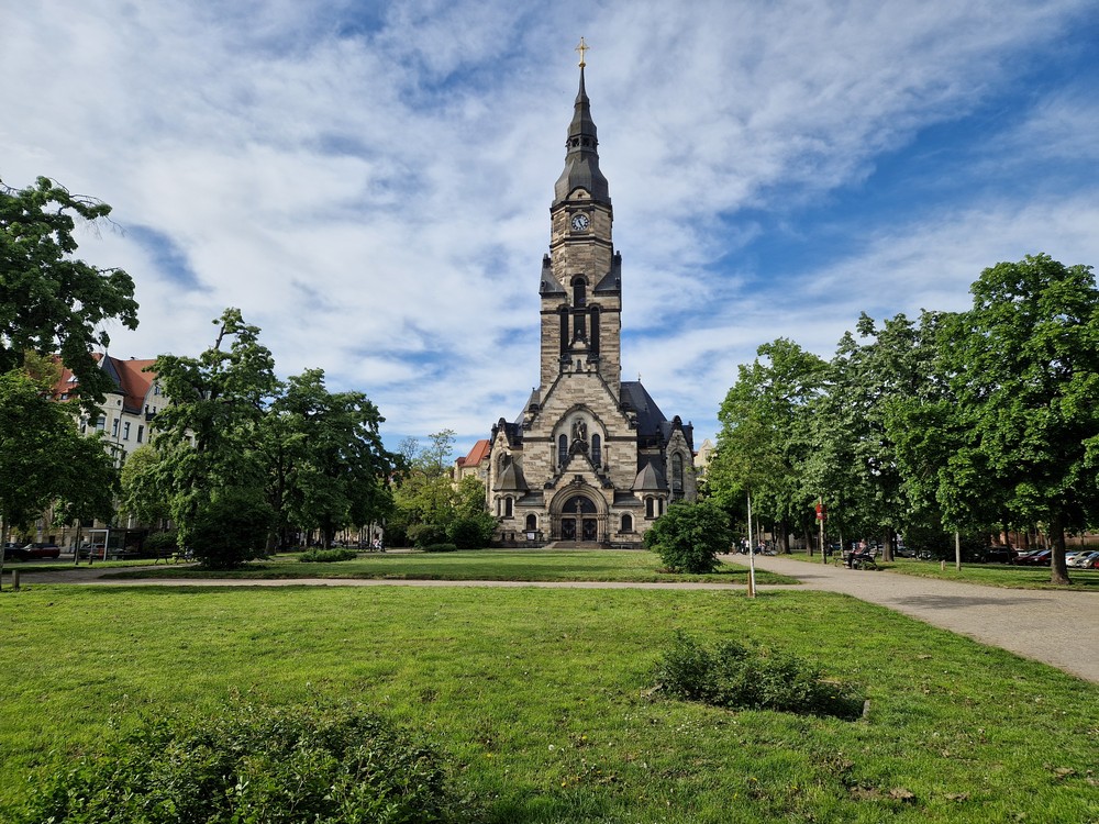 Церковь святого Михаила в Лейпциге. Фото: BGmedia