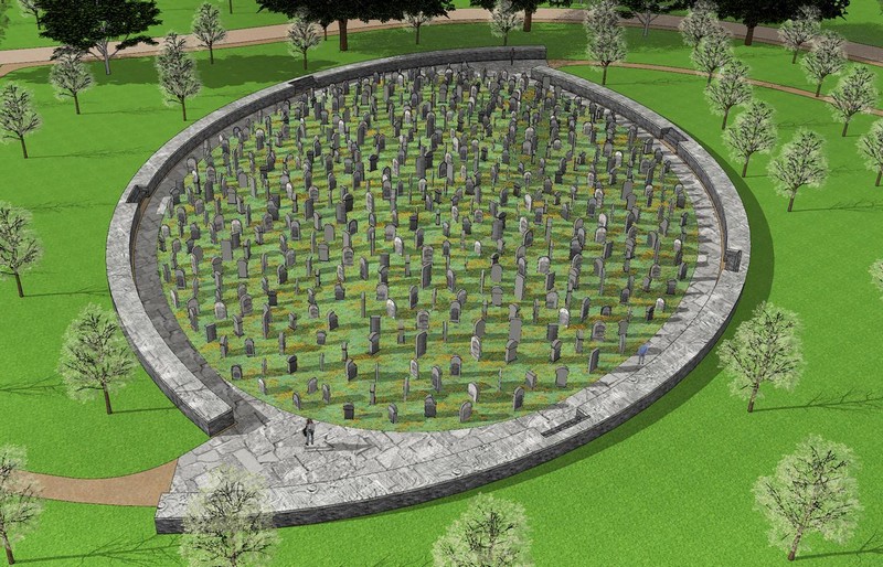Проект мемориала на месте уничтоженного еврейского кладбища в Бресте
