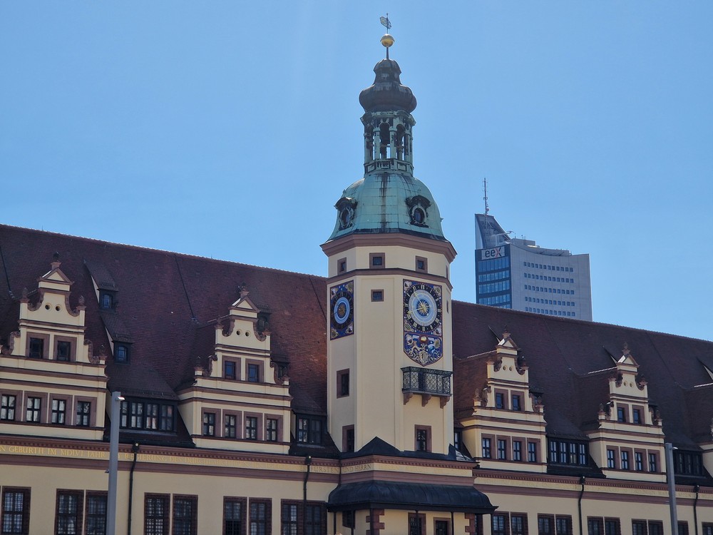 Старая ратуша в центре Лейпцига. Фото: BGmedia