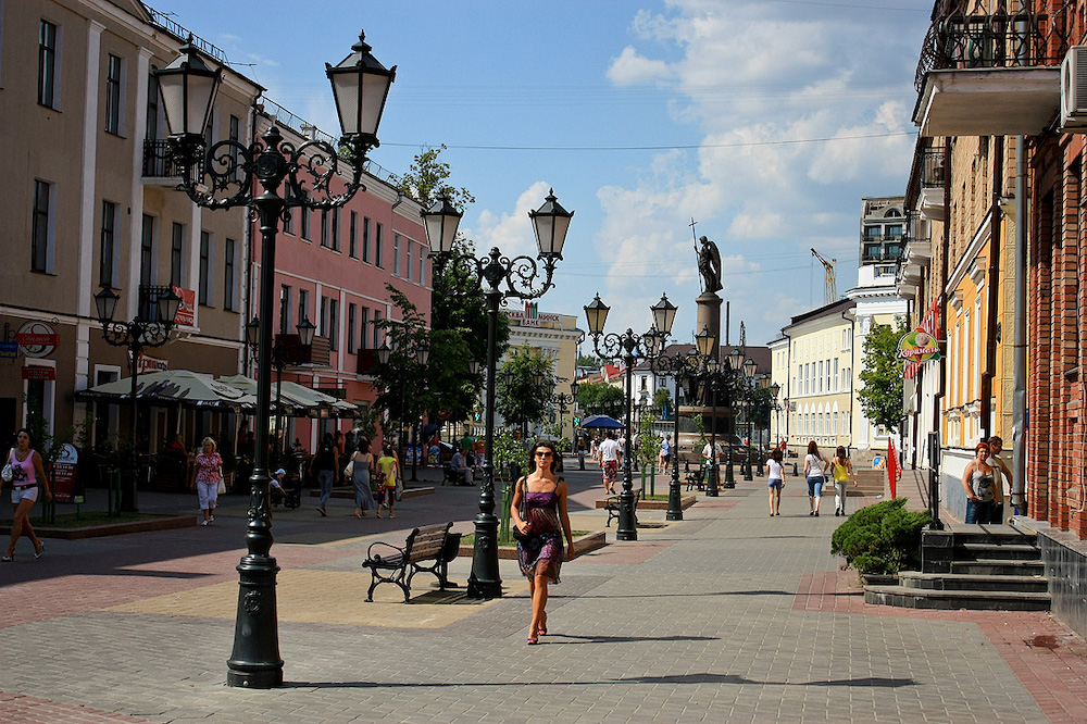 Улица Советская в Бресте. Фото: goodbrest.by.