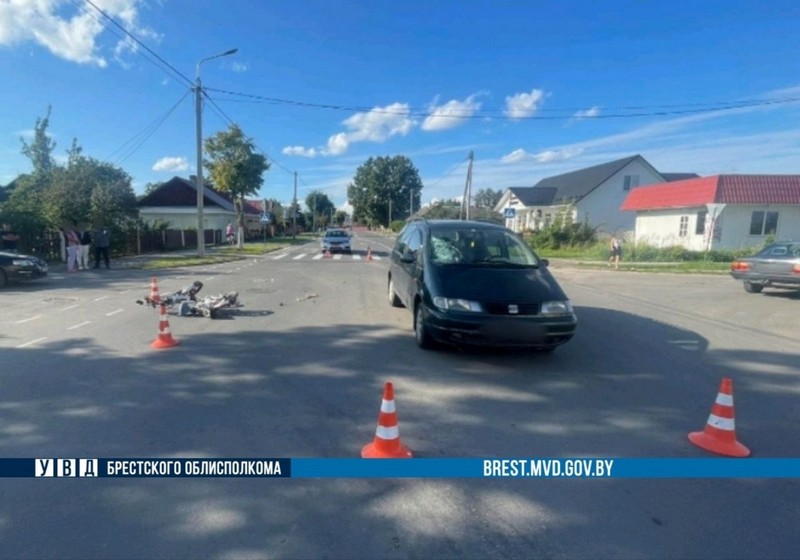 ДТП в Иваново 7 августа 2024 года. Фото: УВД Брестского облисполкома