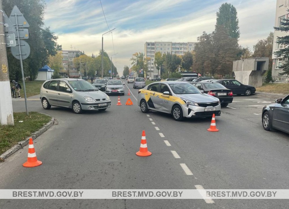 ДТП, которое произошло по вине пьяного пинчанина. Фото: УВД Брестского облисполкома