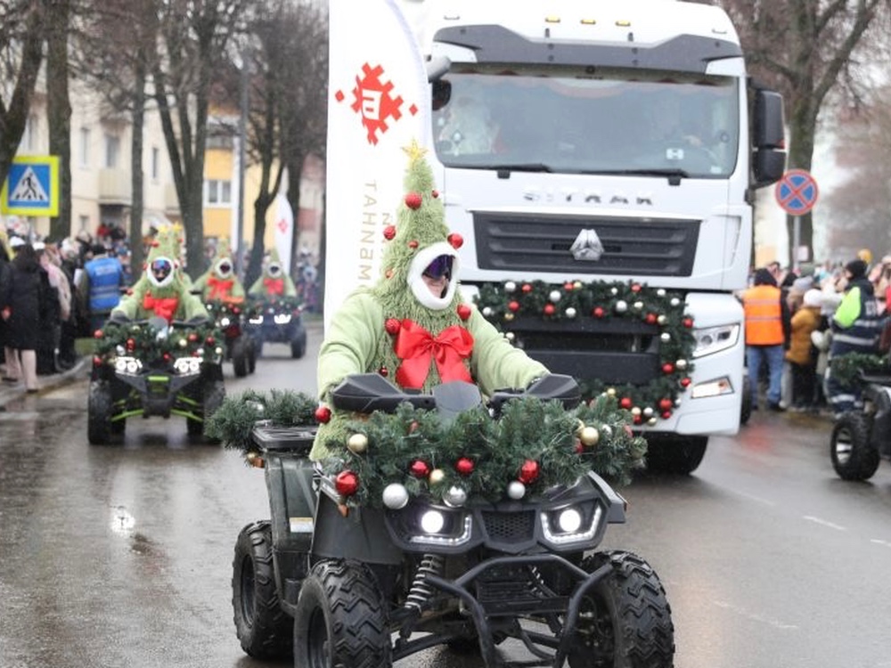 Странные квадроциклы в Кобрине.