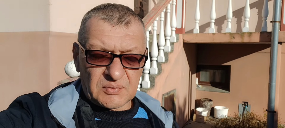 Бывший милиционер из Бреста Руслан Сахарчук. Скриншот видео