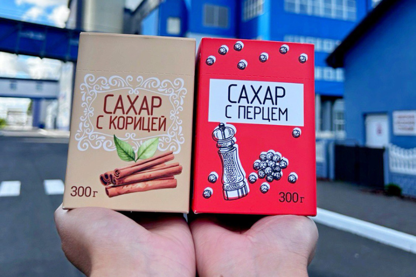 Сахар с перцем и корицей от Жабинковского сахарного завода