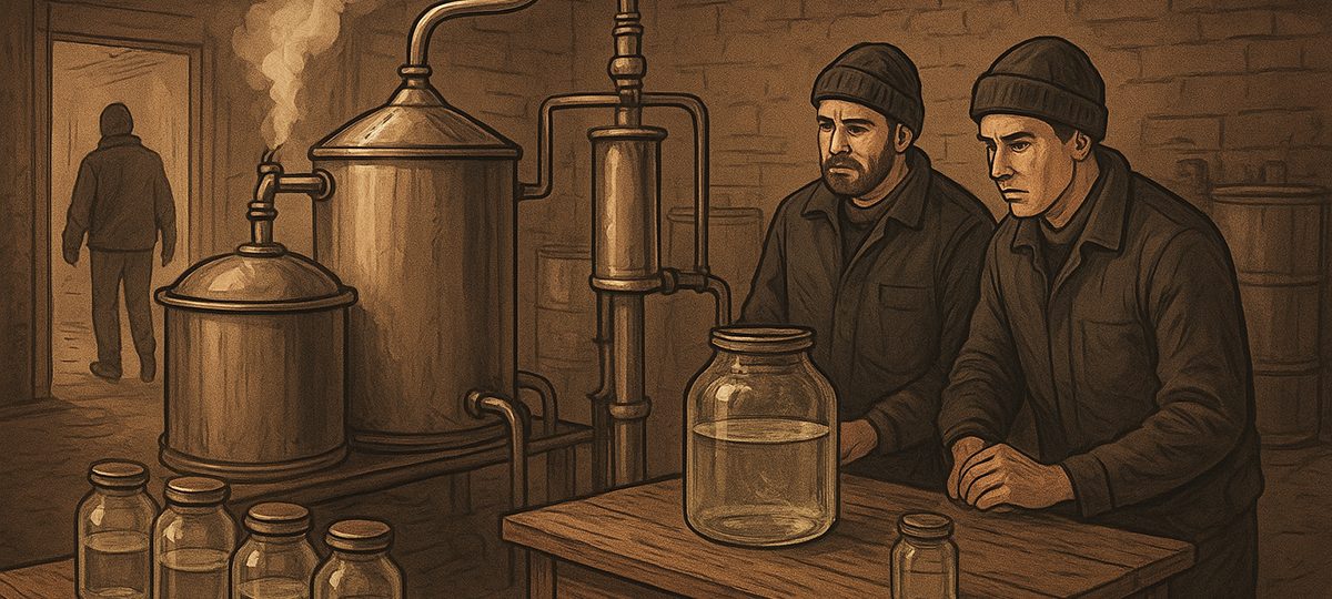 Лабаратаорыя па вырабу самагону