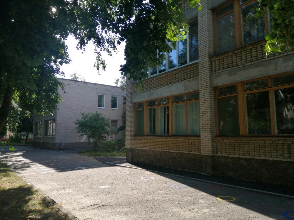 Деревья на территории детского сада №15 в Бресте. Фото из яндекс-карт