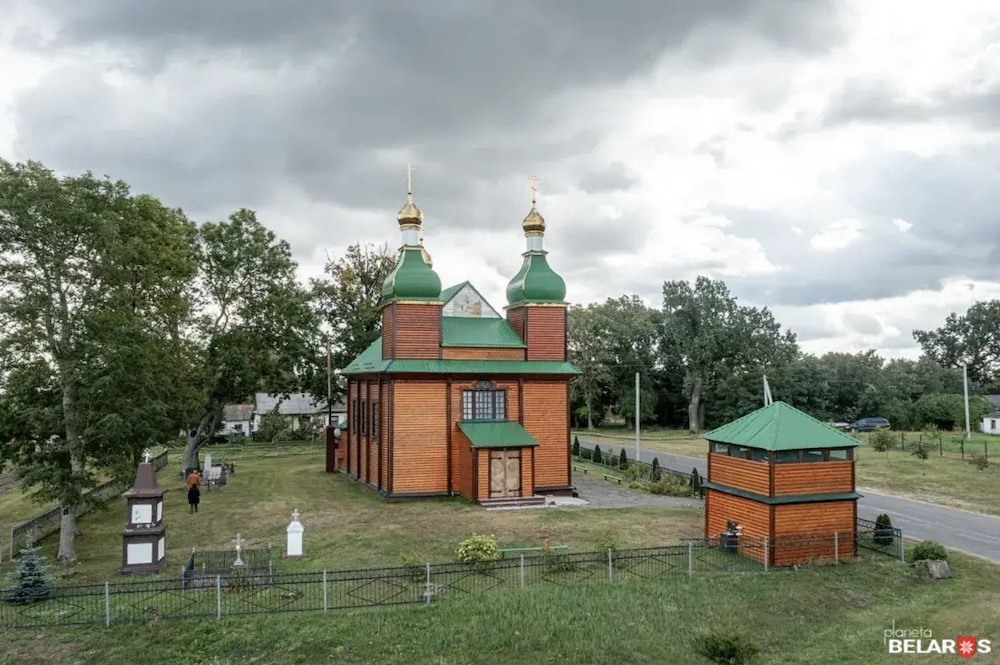 Свято-Георгиевская церковь в Воловеле после реставрации. 