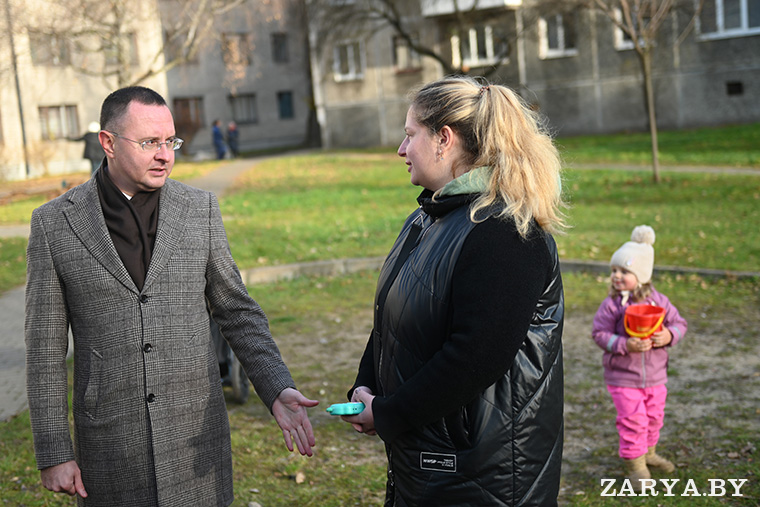 Жительница одного из многоквартирных домов на Пионерской в Бресте.