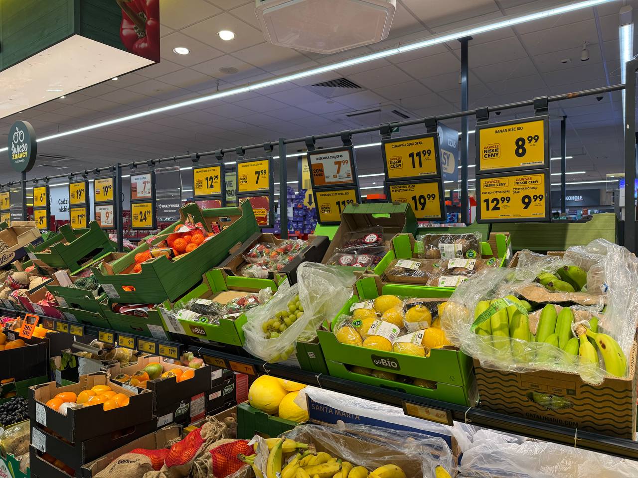 Польский магазин Biedronka.