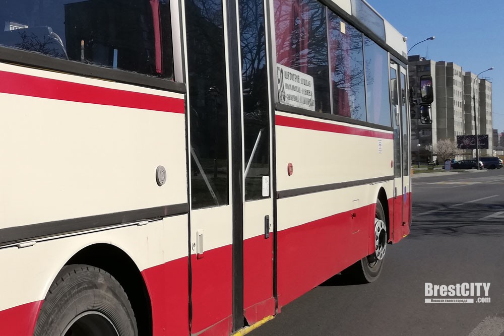 Автобус №50 в Бресте. Архивное фото