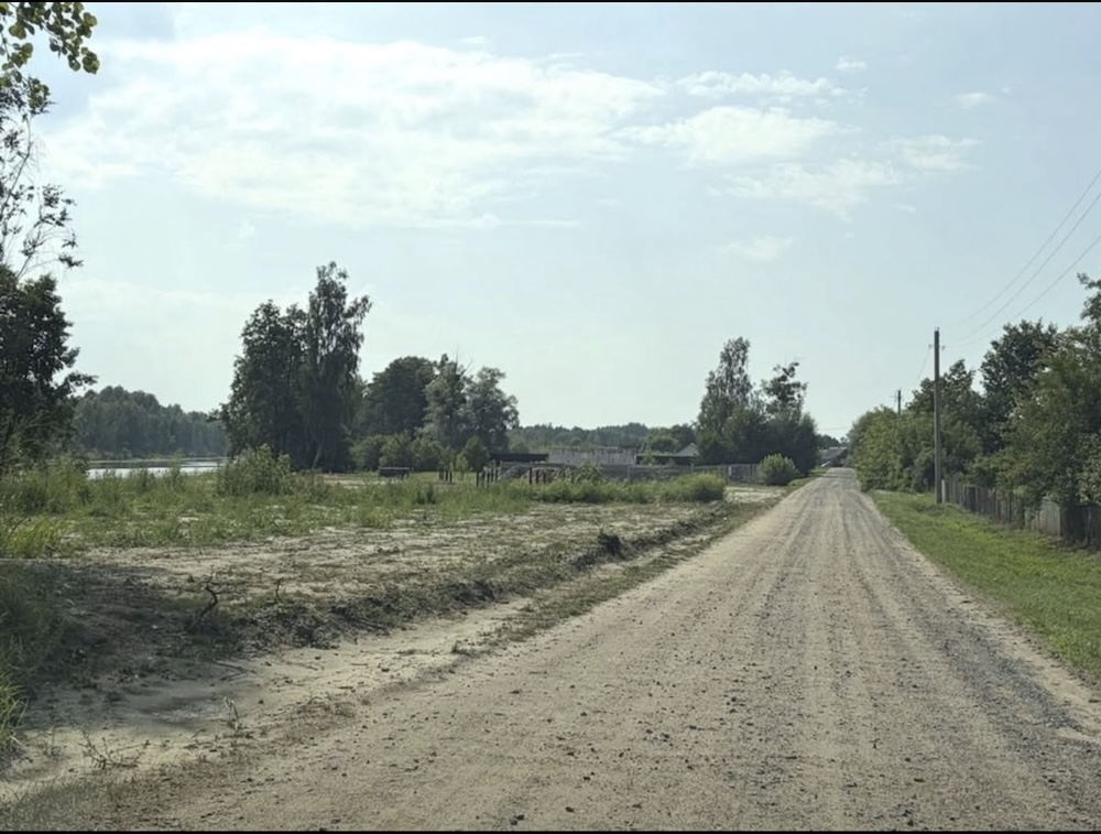 Пляж в деревне Белинок Дрогичинского района