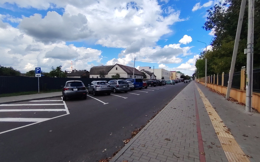 Новая разметка в Барановичах