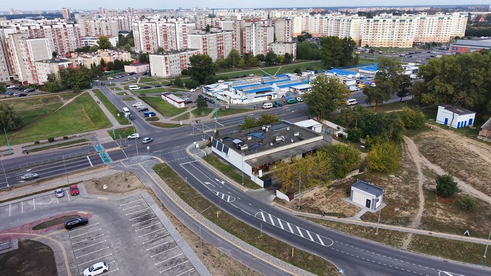 Мини-рынок на Вульке в Бресте. Скриншот видео ВаськиПилота