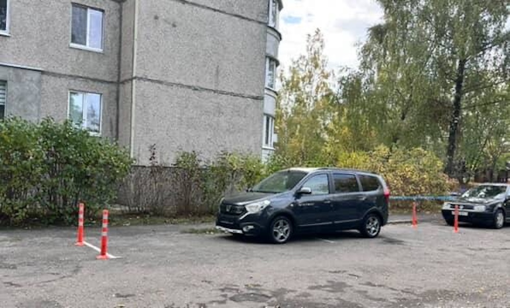 Парковка на Волгоградской в Бресте